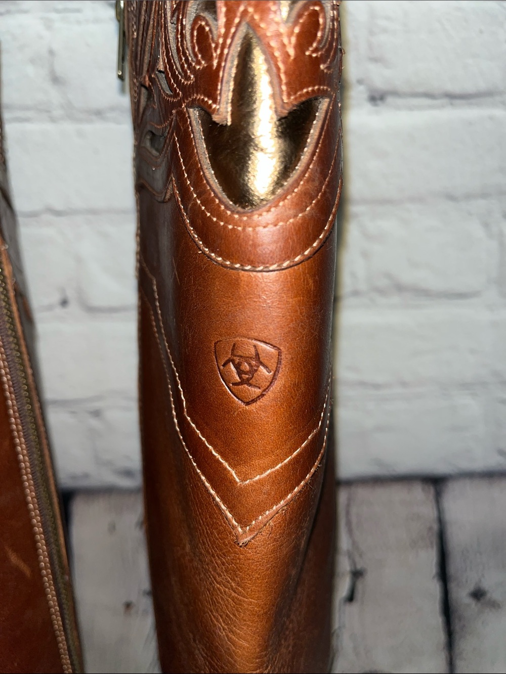 Ariat Chaparral Tall Leather Western Cowboy Boots - Picture 13 of 17